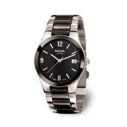 Black Ceramic Boccia Titanium Watch - 3189-02